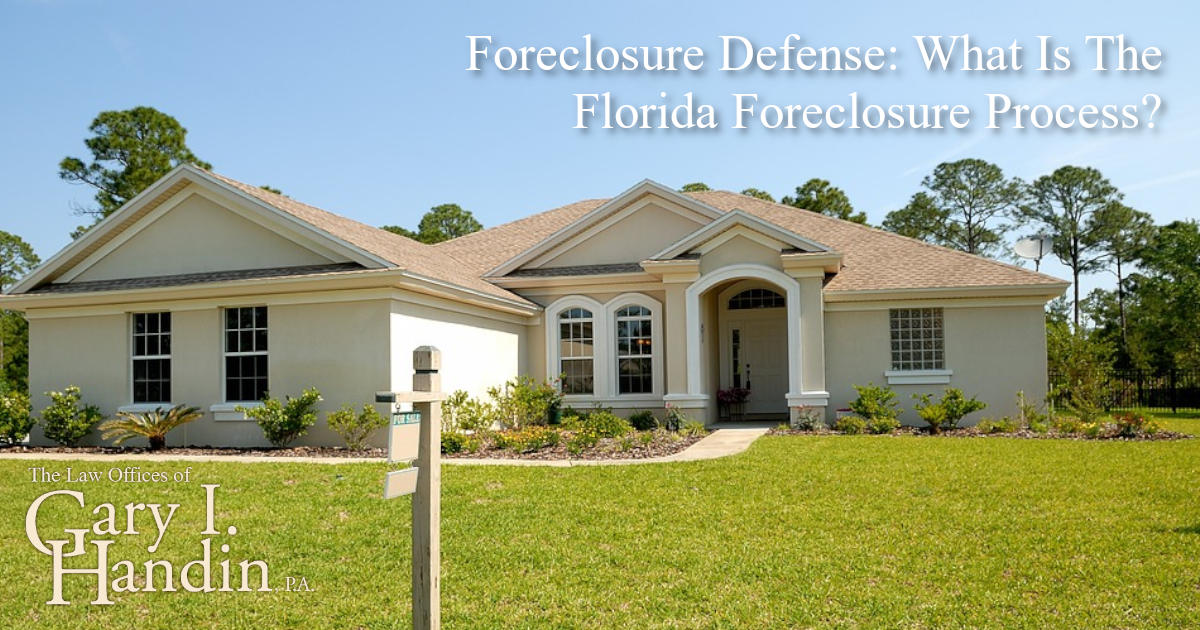 foreclosure defense