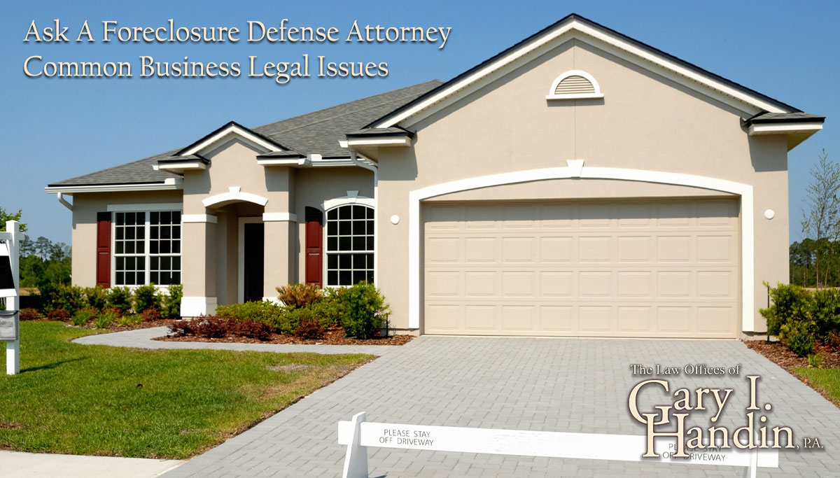 foreclosure defense attorney