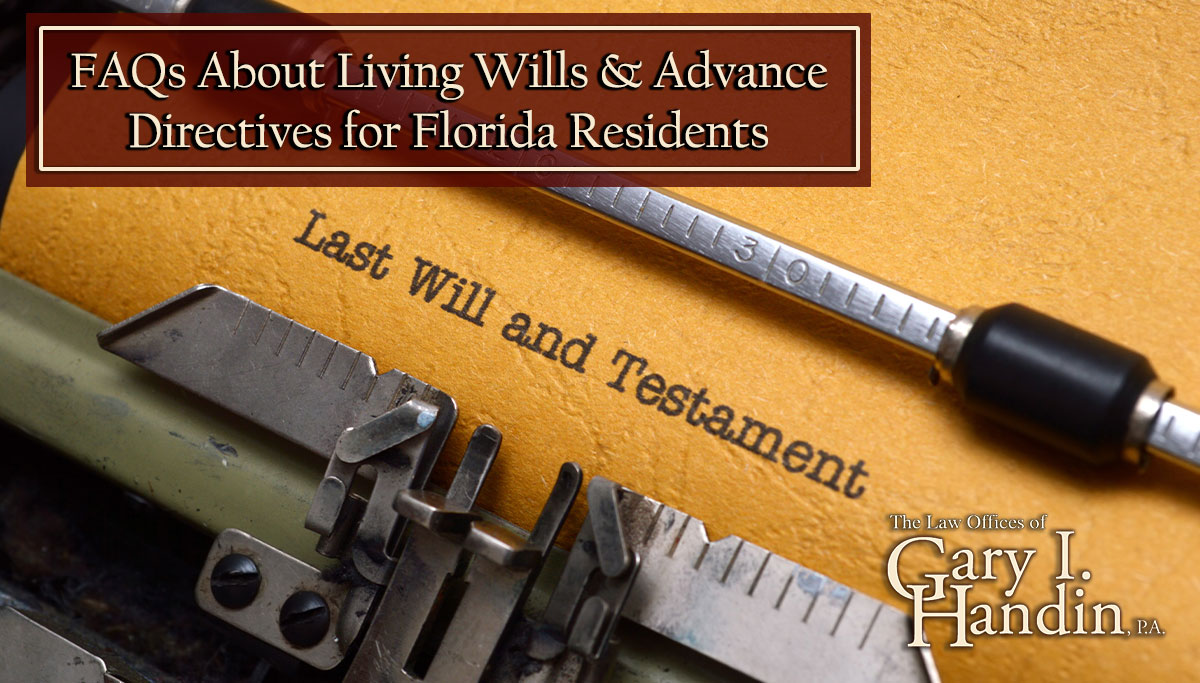 living wills, advance directives