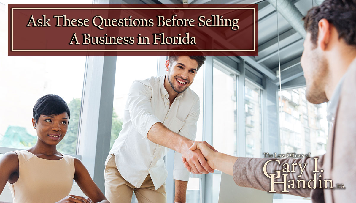 selling a business in Florida